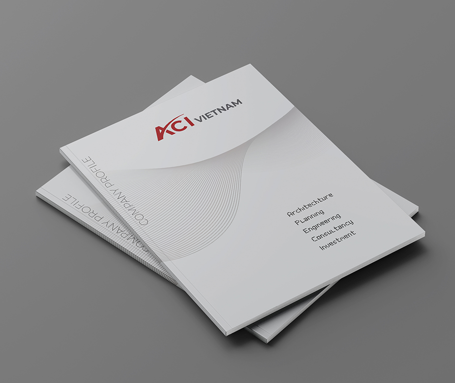 Thiết kế Company Profile Hồ sơ năng lực ACI